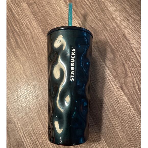 NWOT STARBUCKS Tumbler dark Green 16oz NWOT - Picture 2 of 7